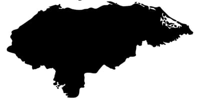 Bản đồ của Honduras bản đồ véc tơ
