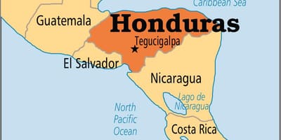 Honduras vốn bản đồ